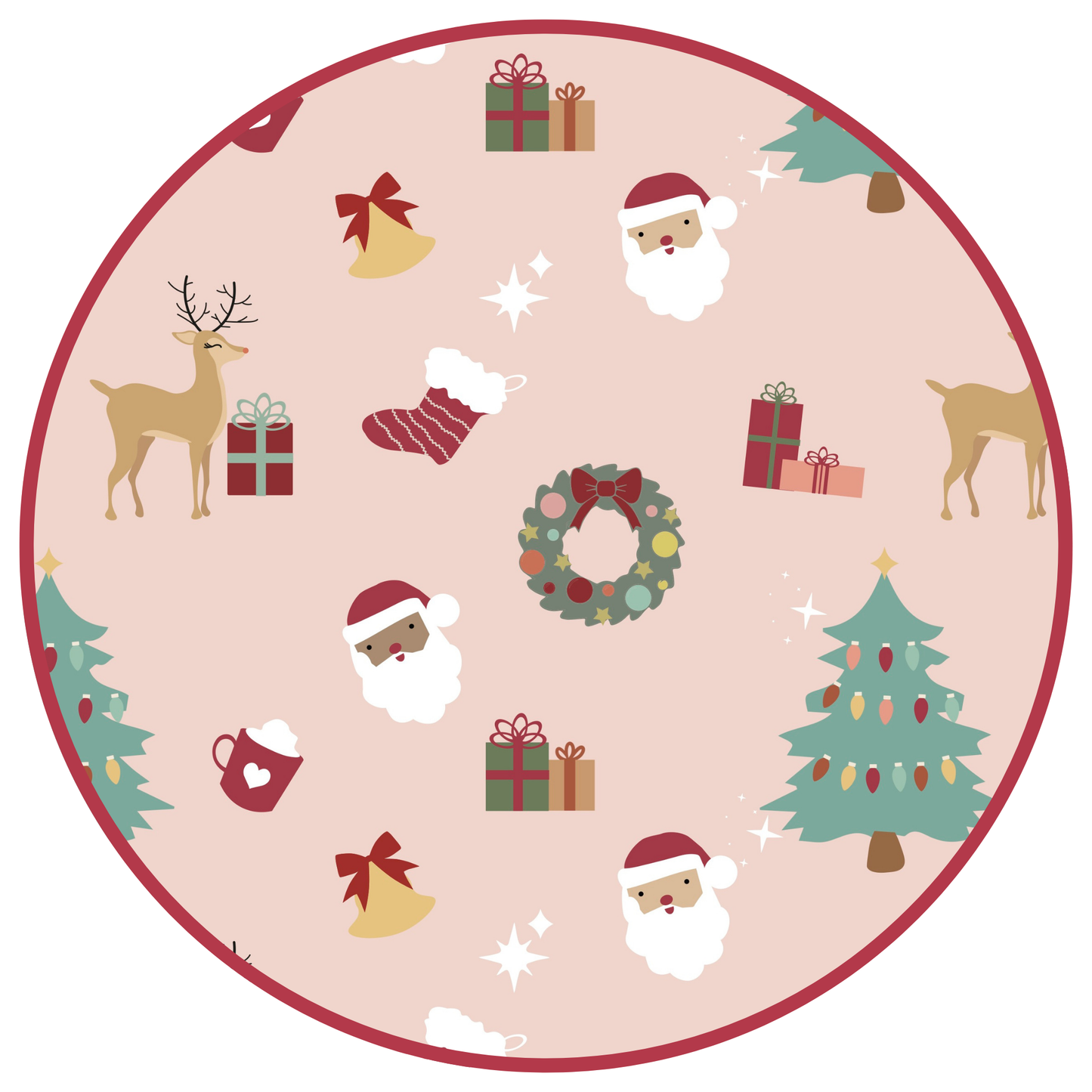 Sugar Plum Bamboo Tulle Dress: Red/Multi / 12-18M