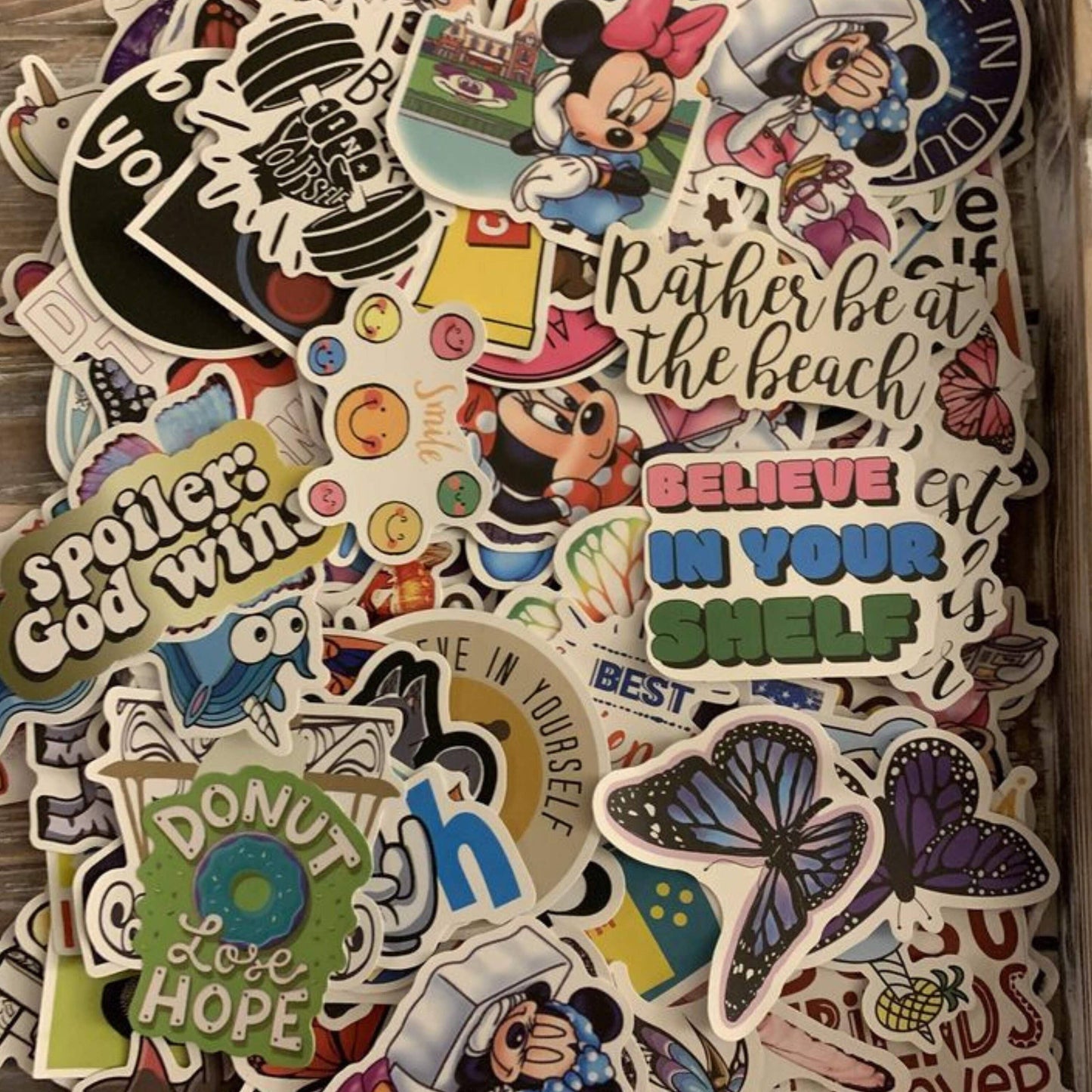 Mystery Stickers Packs, Random, No Duplicates, Sticker Bomb,: 100 Stickers