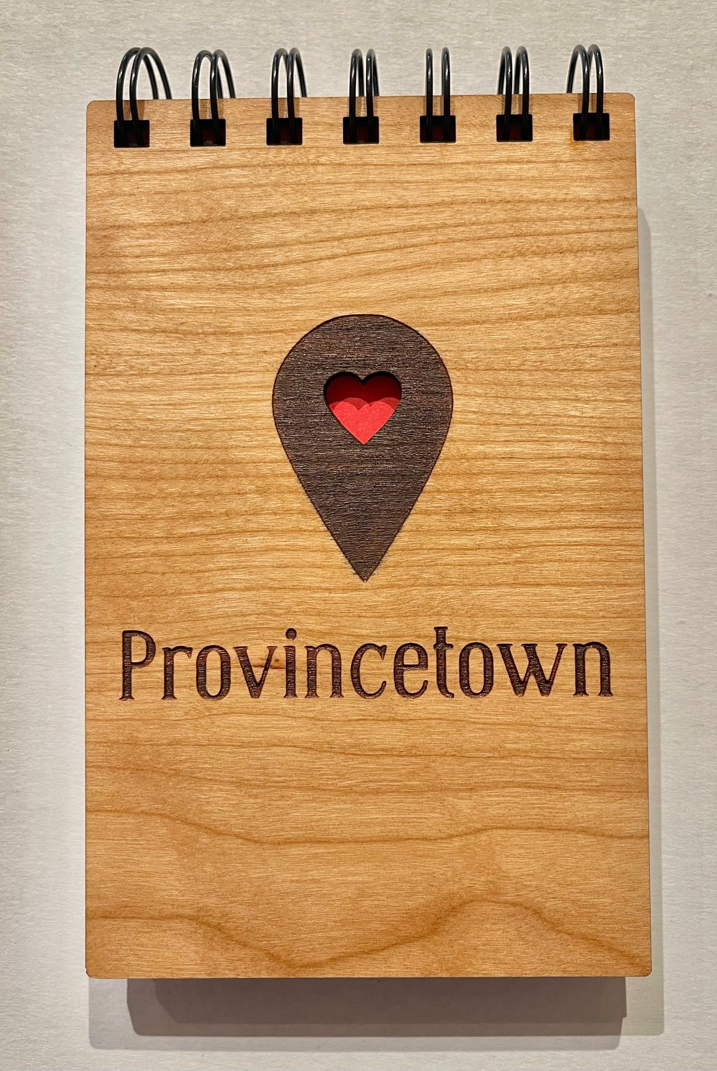 Provincetown Pocket Notebook - Map Pin Notepad