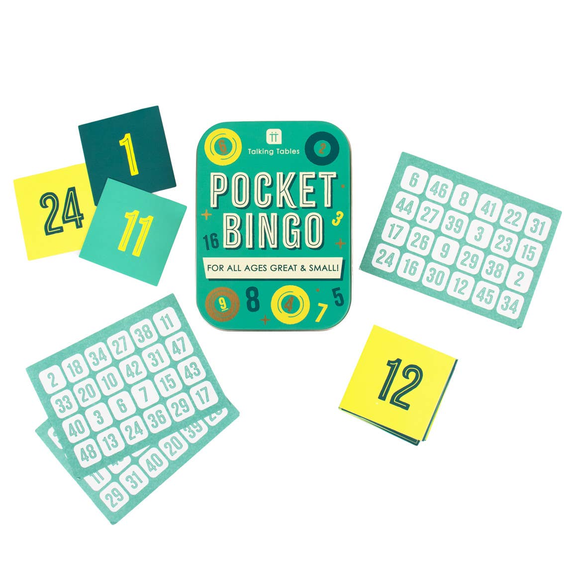 Fun in a Tin Travel Games: Pocket Bingo