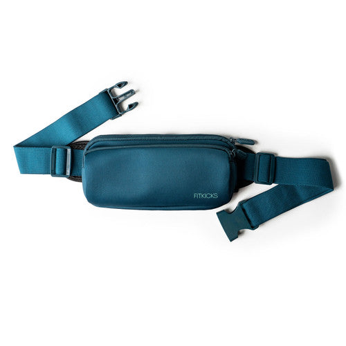 Fitkicks Fitzip Belt Bag Teal