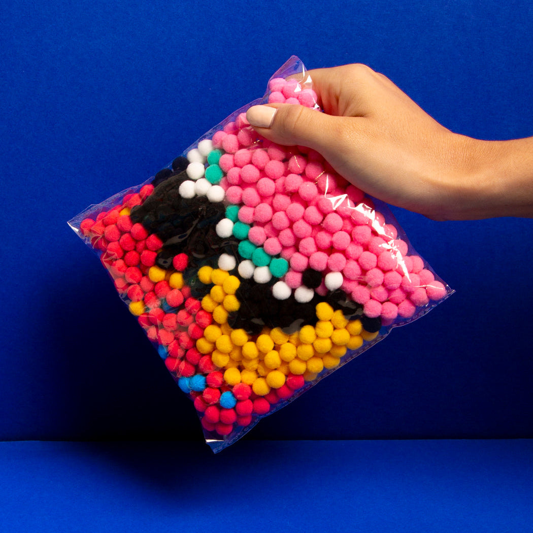 Donut - Pom pom art