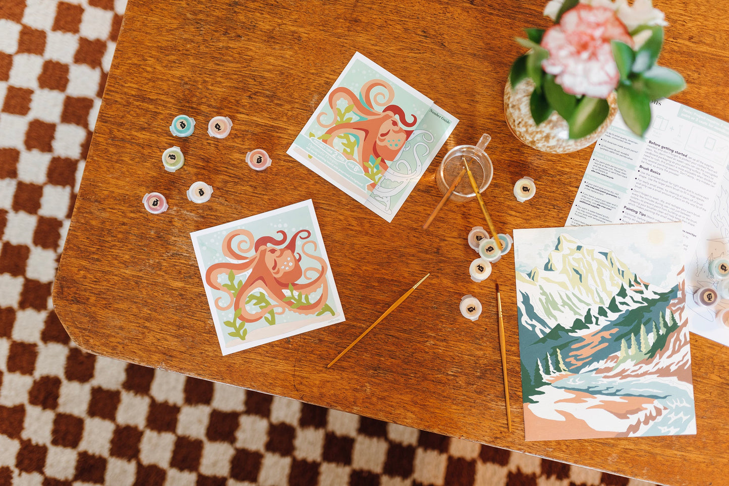 Mountainscape | 8x10 paint-by-number kit