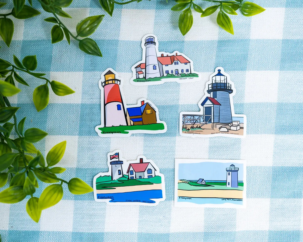 Pilgrim Monument Provincetown Sticker | Coastal Vinyl Decal