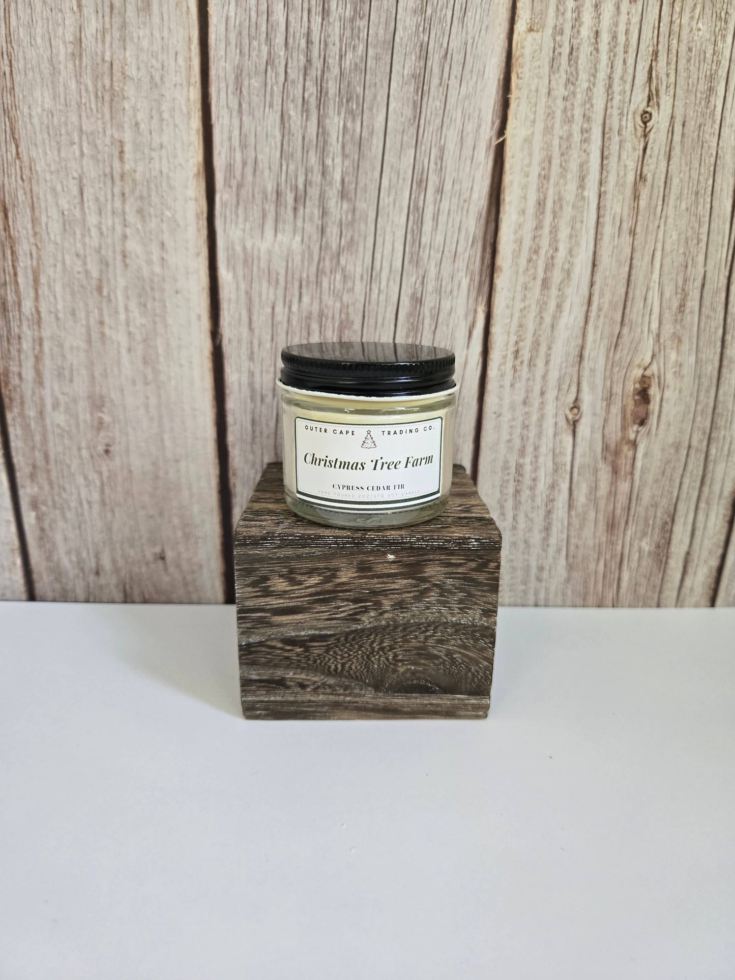 Beach Towel Soy Wax Crackling Wooden Wick Candle wholesale bulk: 8oz