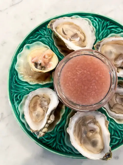Oyster Sipping Mignonette Sauce