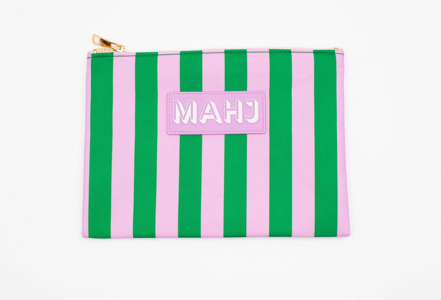Premium Mahjong Card & Accessory Bag: Arrows- Red Card & Accessory Bag