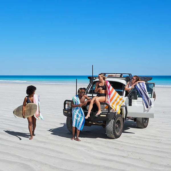 Dusk To Dawn Beach Towels