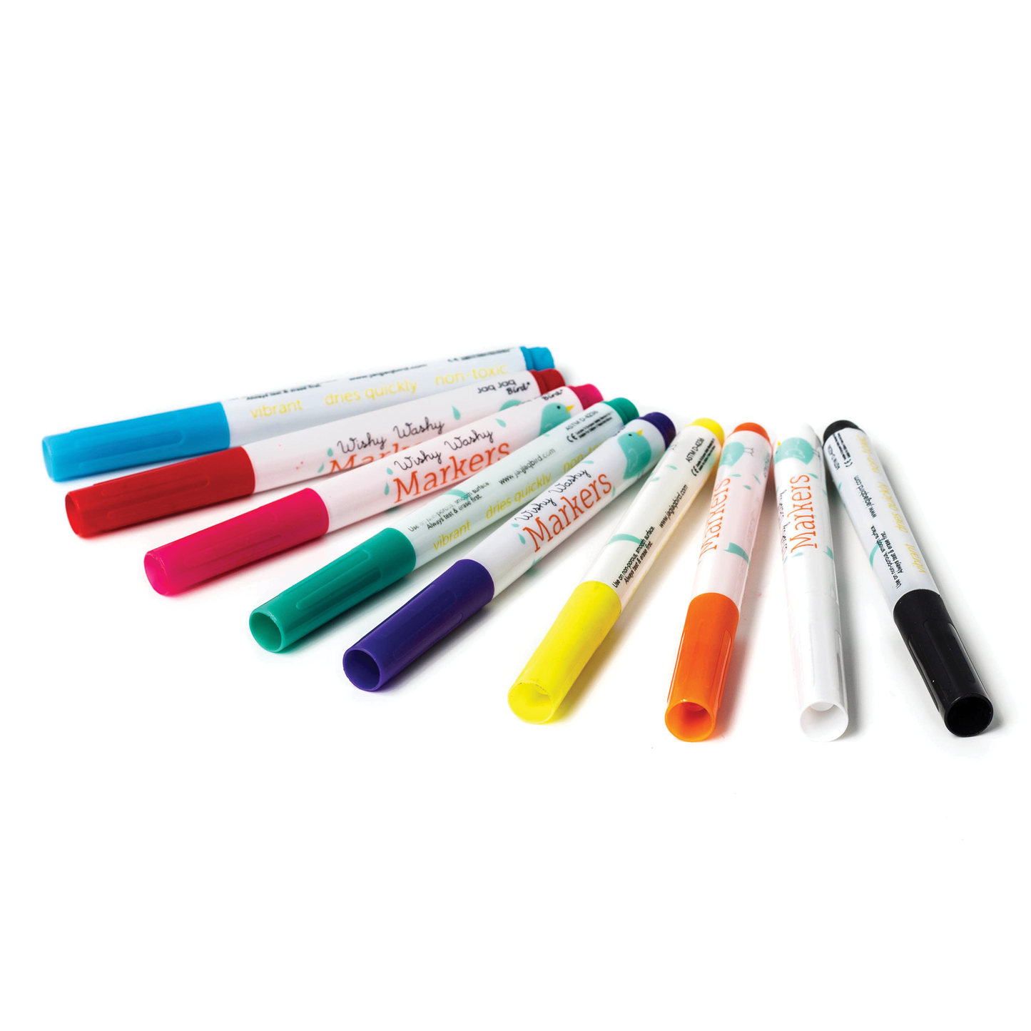 Wishy Washy Markers - Set of 9 Assorted Colors