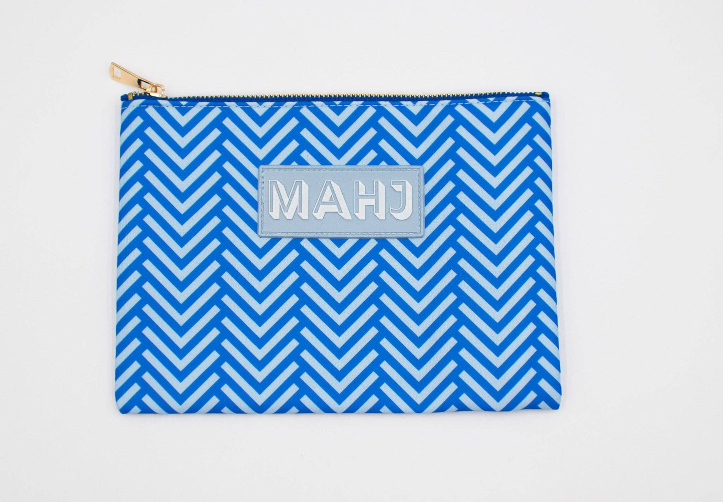 Premium Mahjong Card & Accessory Bag: Arrows- Red Card & Accessory Bag