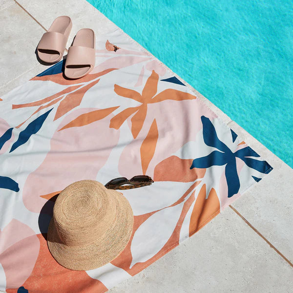 Terracotta Tropics Beach Towels