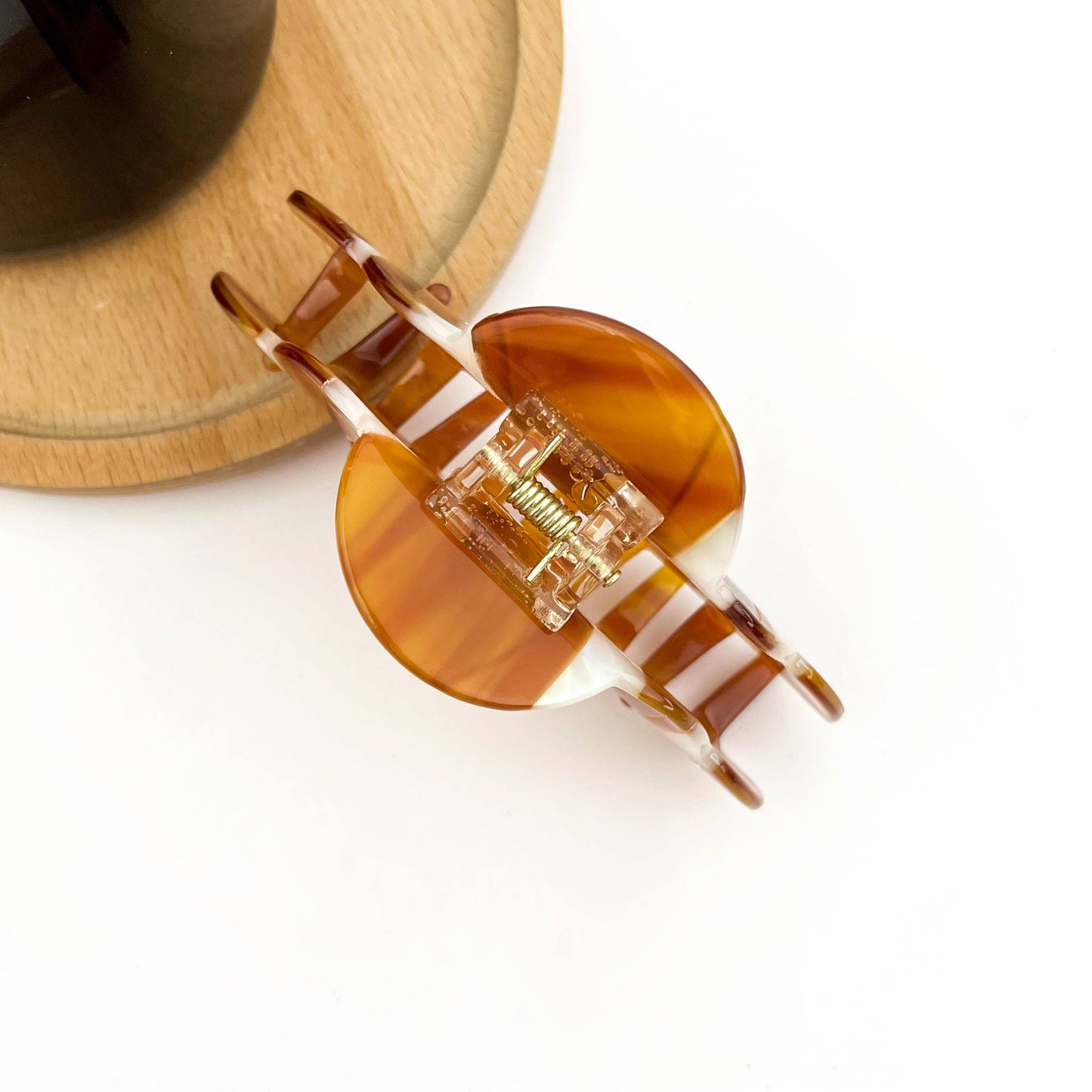 New Croissant Hair Claw Clip, Bread-shaped Hair Clip