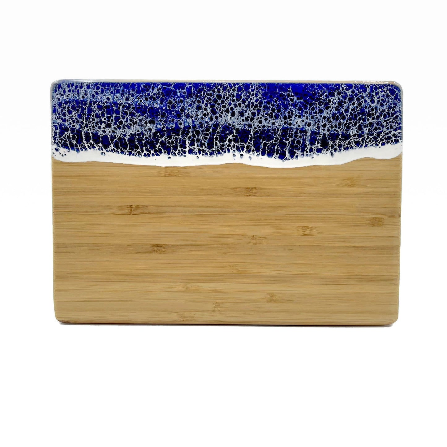 Ocean Wave Serving Board - Small: Vertical / Emerald