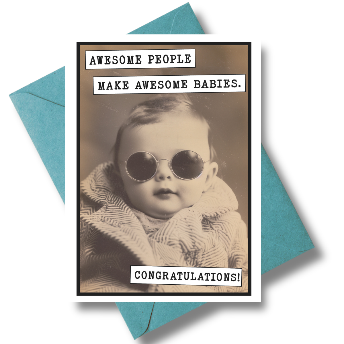 Funny Baby Shower Card