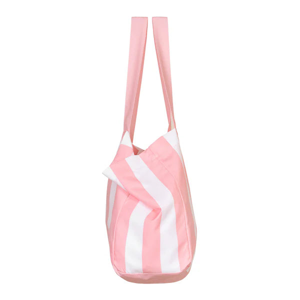 Medium Foldaway Tote Bags - Malibu Pink