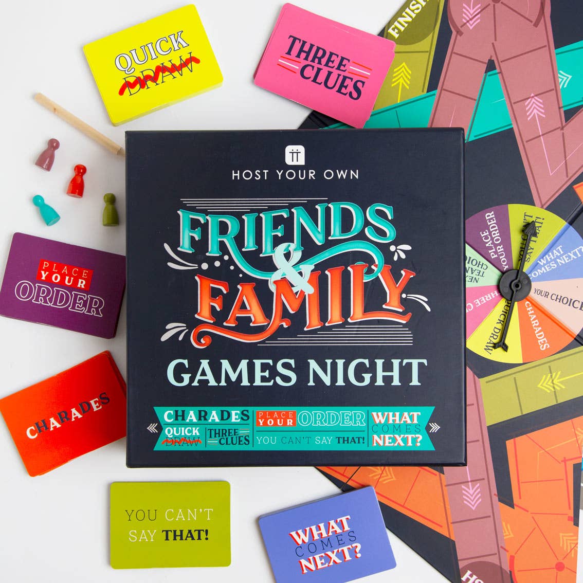 Friends & Family Games Night Board Game