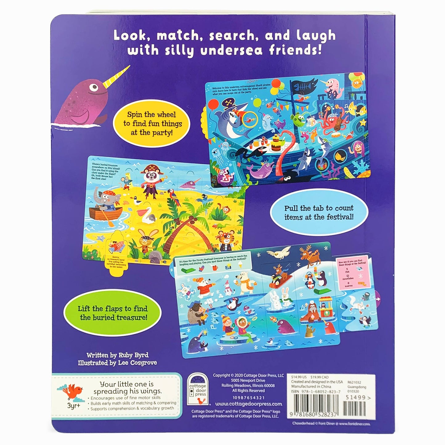 Narwhals & Pirates Interactive Ocean Busy Board Book