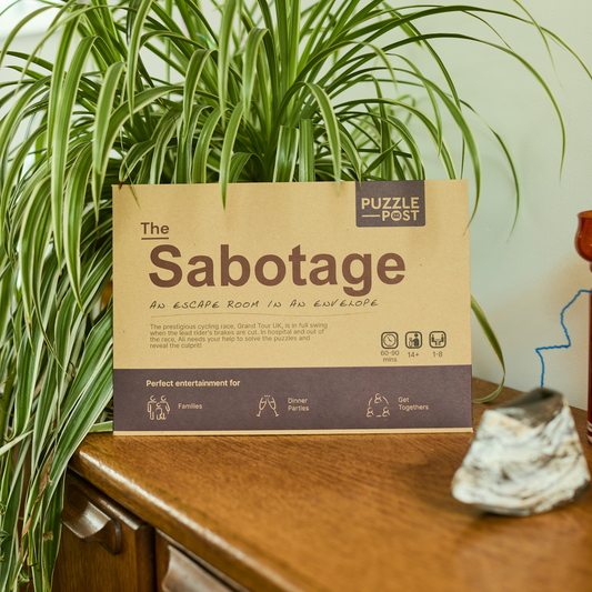 Escape Room in An Envelope: Dinner Party - The Sabotage