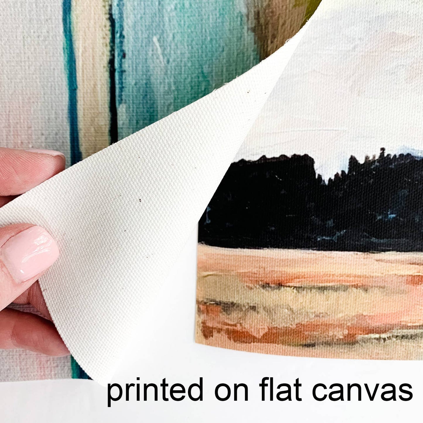 Cape Cod Dunes, Unframed Print on Flat Canvas: 4 x 6