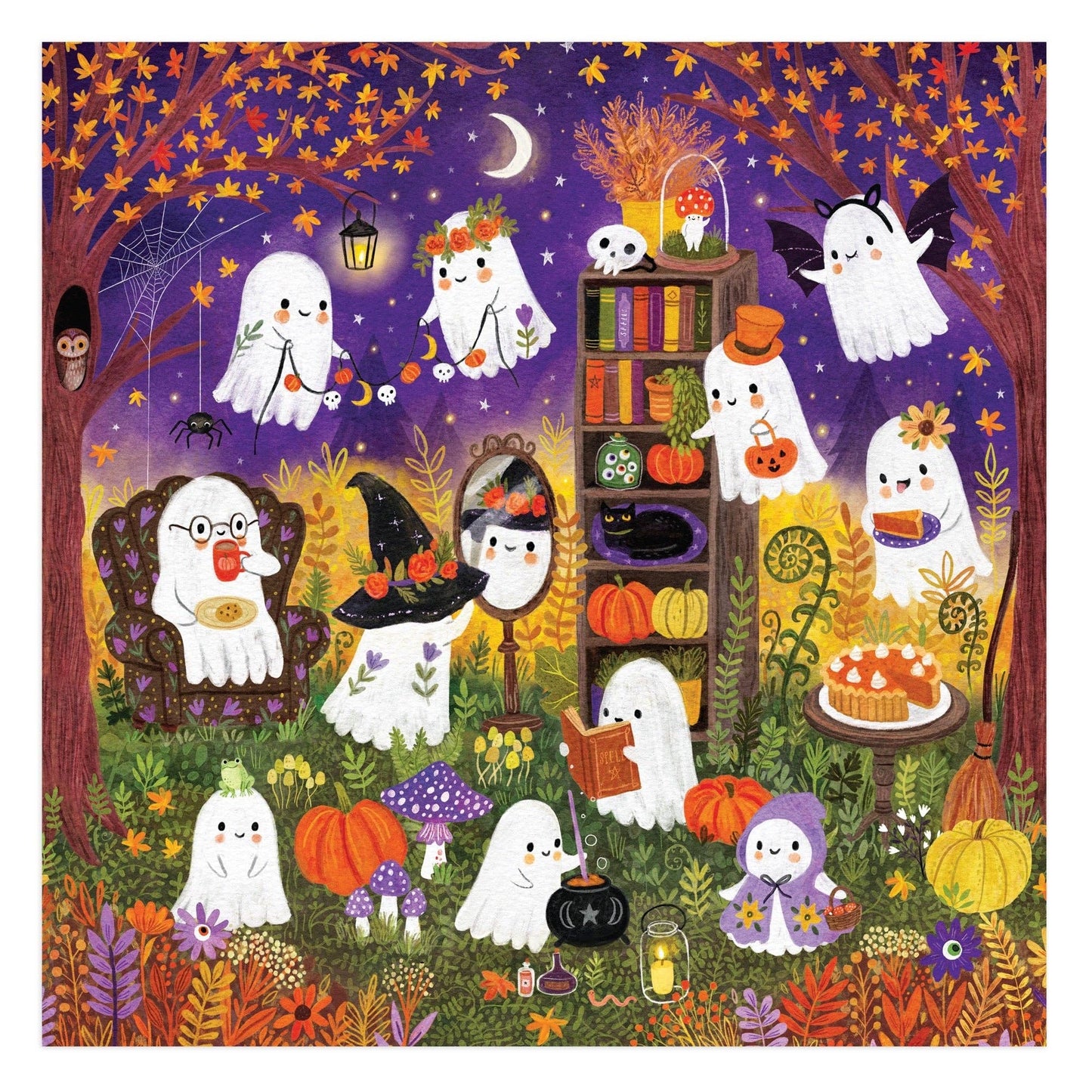Ghostly Gathering 500 Piece Family Puzzle