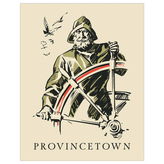 2.5'' x 3.5'' Provincetown Old Sea Captain Magnet