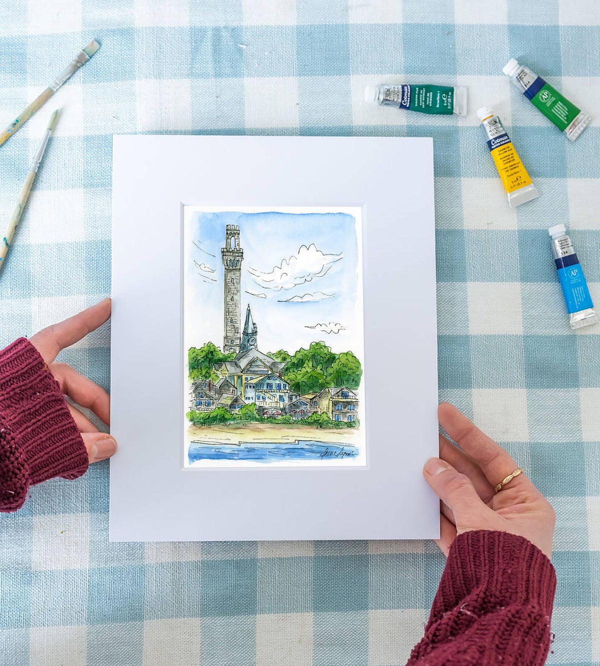 Goombays and Beach Days at the Wellfleet Beachcomber / Matted 5"x7"