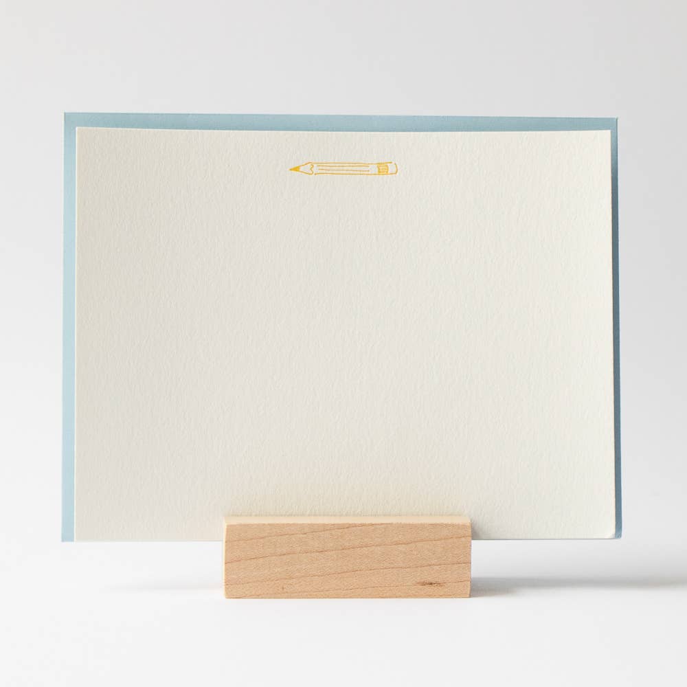 Pencil Notecard Set - Informals