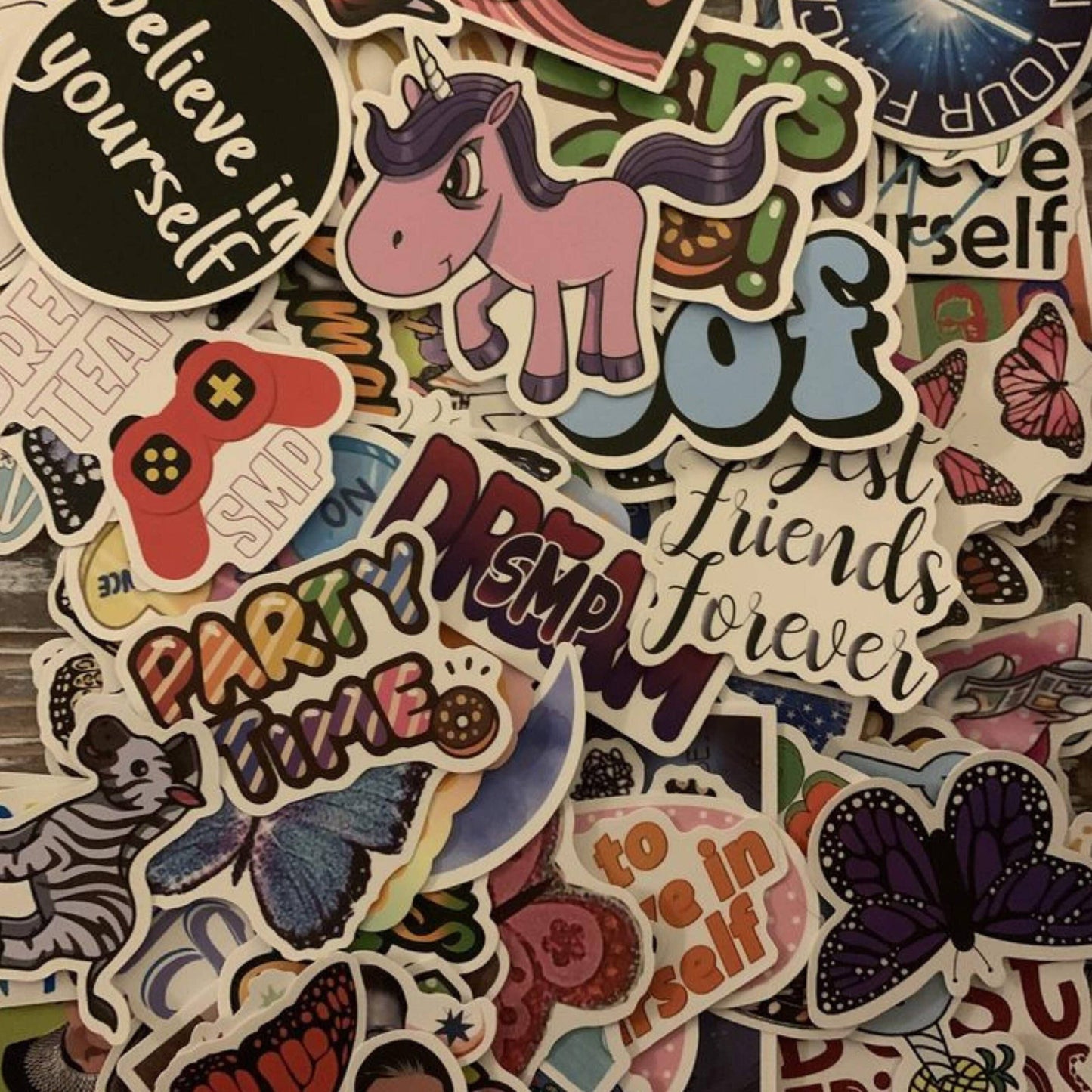 Mystery Stickers Packs, Random, No Duplicates, Sticker Bomb,: 100 Stickers