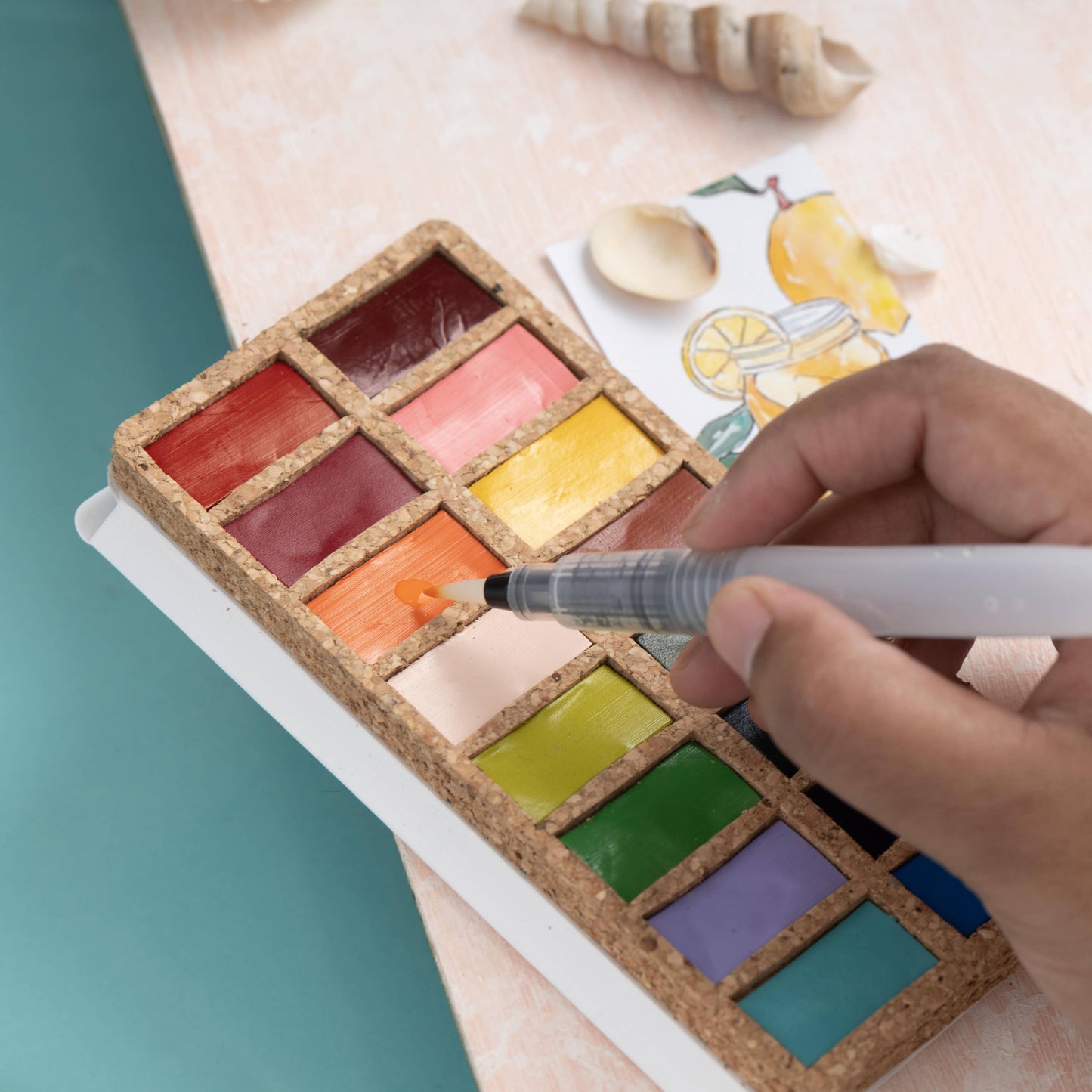 Viviva Spring Pans Set - 16 Watercolors