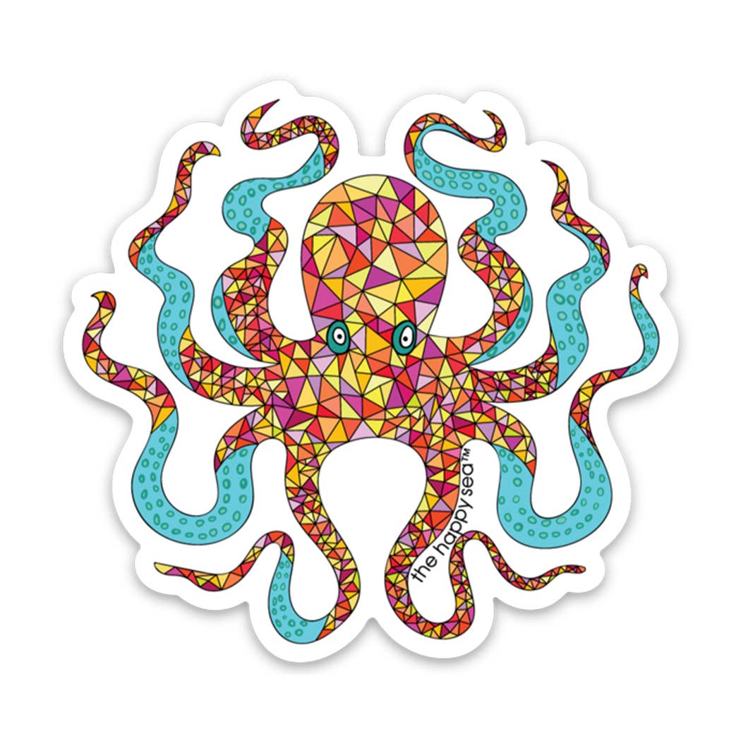 3" Octopus Sticker