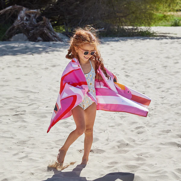 Flamboyant Flamingos Kids Beach Towels