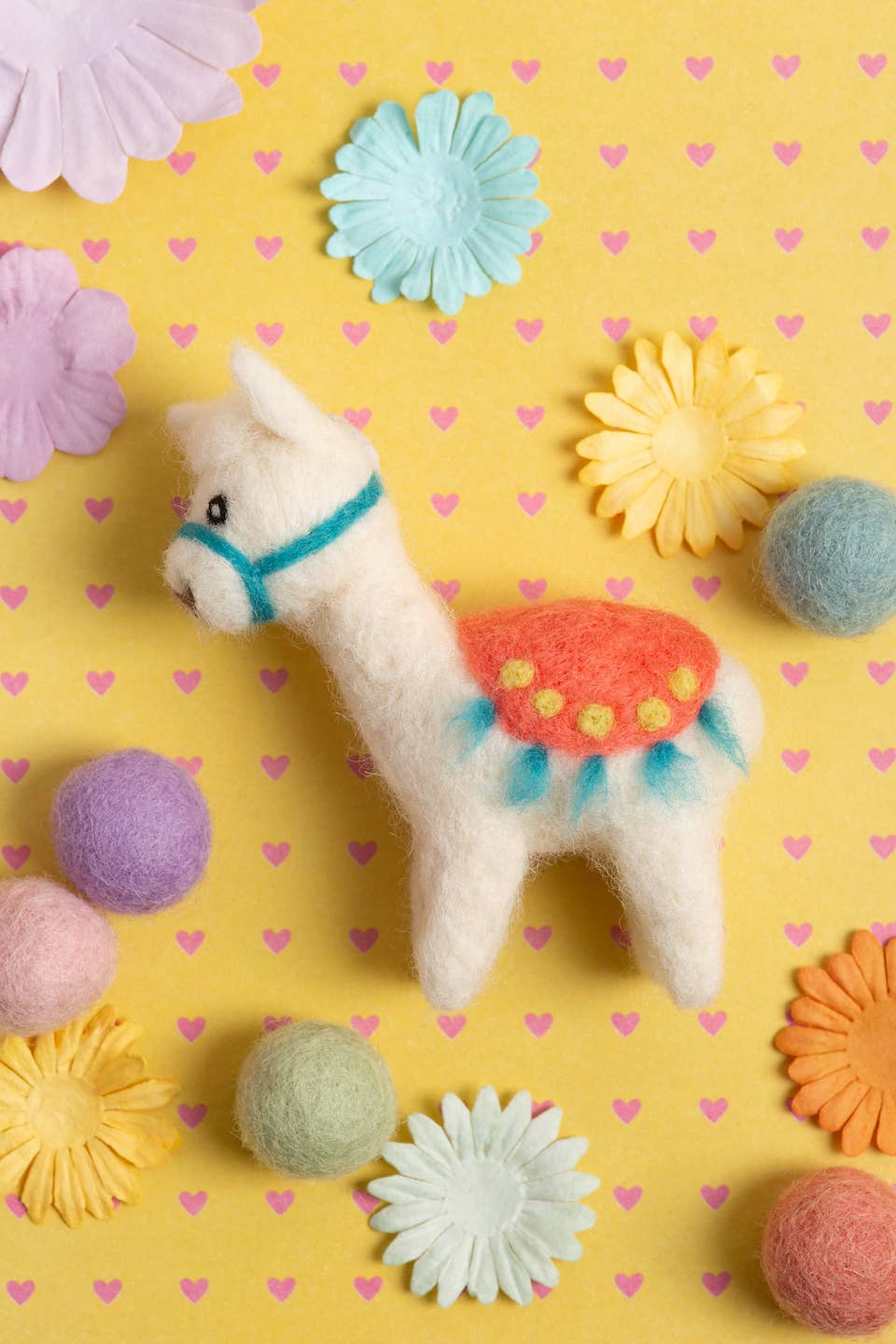 Alpaca Mini Needle Felting Kit | Complete Craft Kit