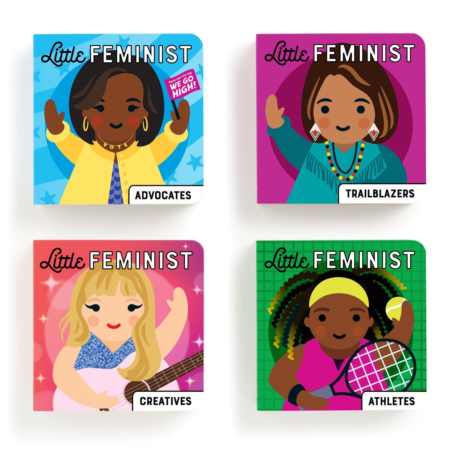 Little Feminist Board Book Set Volume 2: Modern Icons