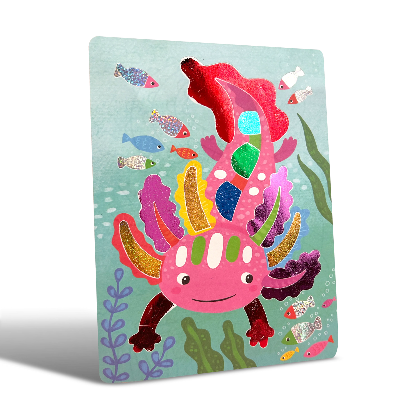 Foil-tastic: Foil Art & Coloring Fun - Awesome Animals (36 P