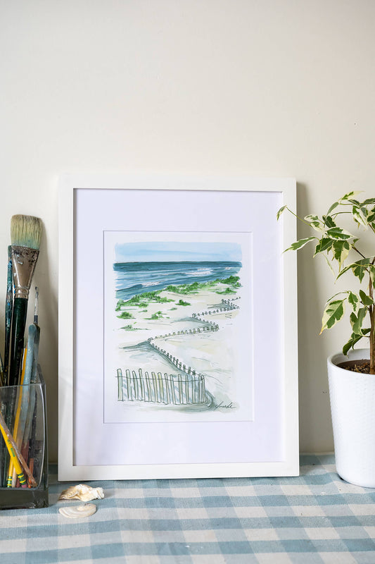 Nauset Beach / Matted 8"x10"