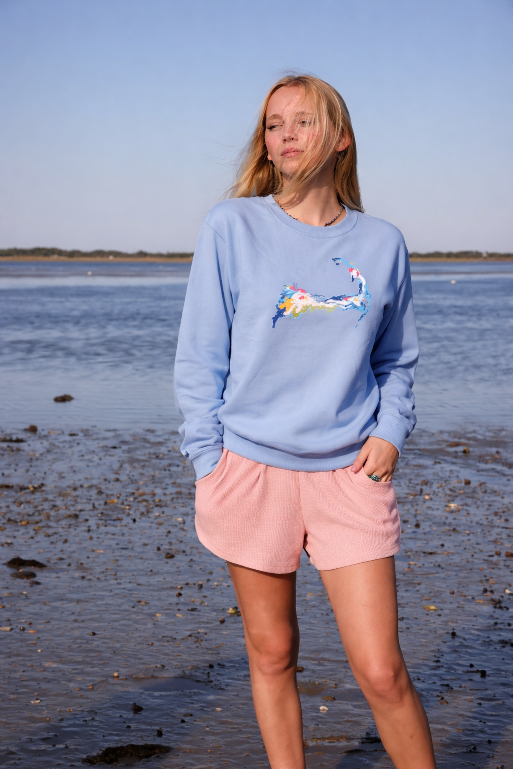Waffle Scrunch Waist Shorts – Ballet Blush Coastal Essential
