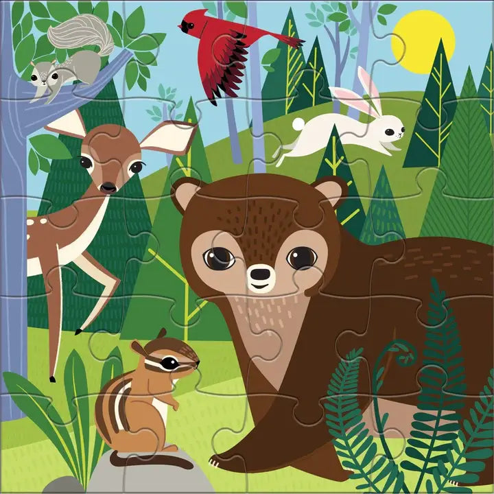 Forest Night & Day Magnetic Puzzles