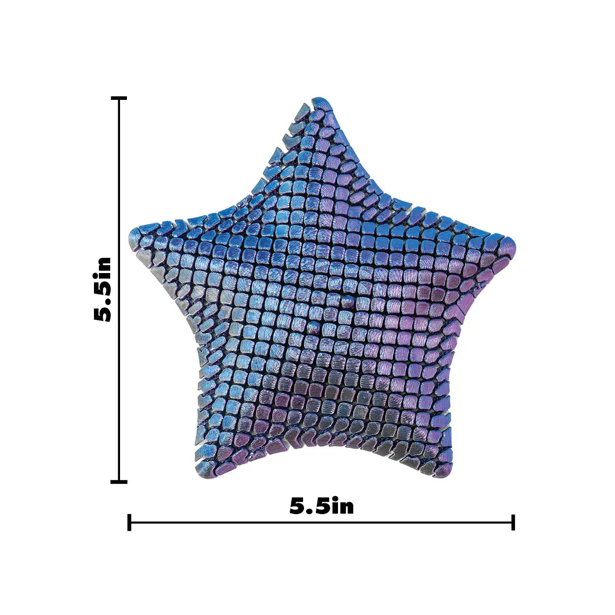 3D PRINTED STARFISH FIDGET TOY   6/BAG