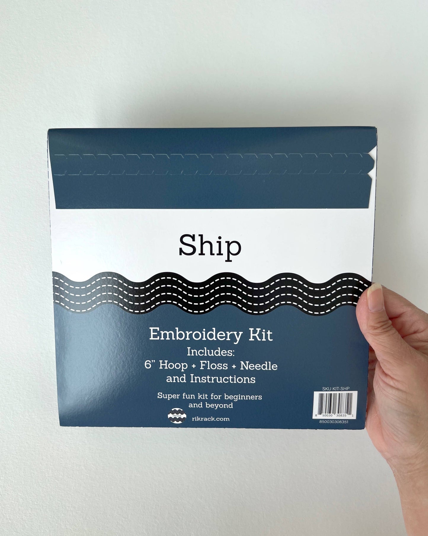 Ship Embroidery Kit