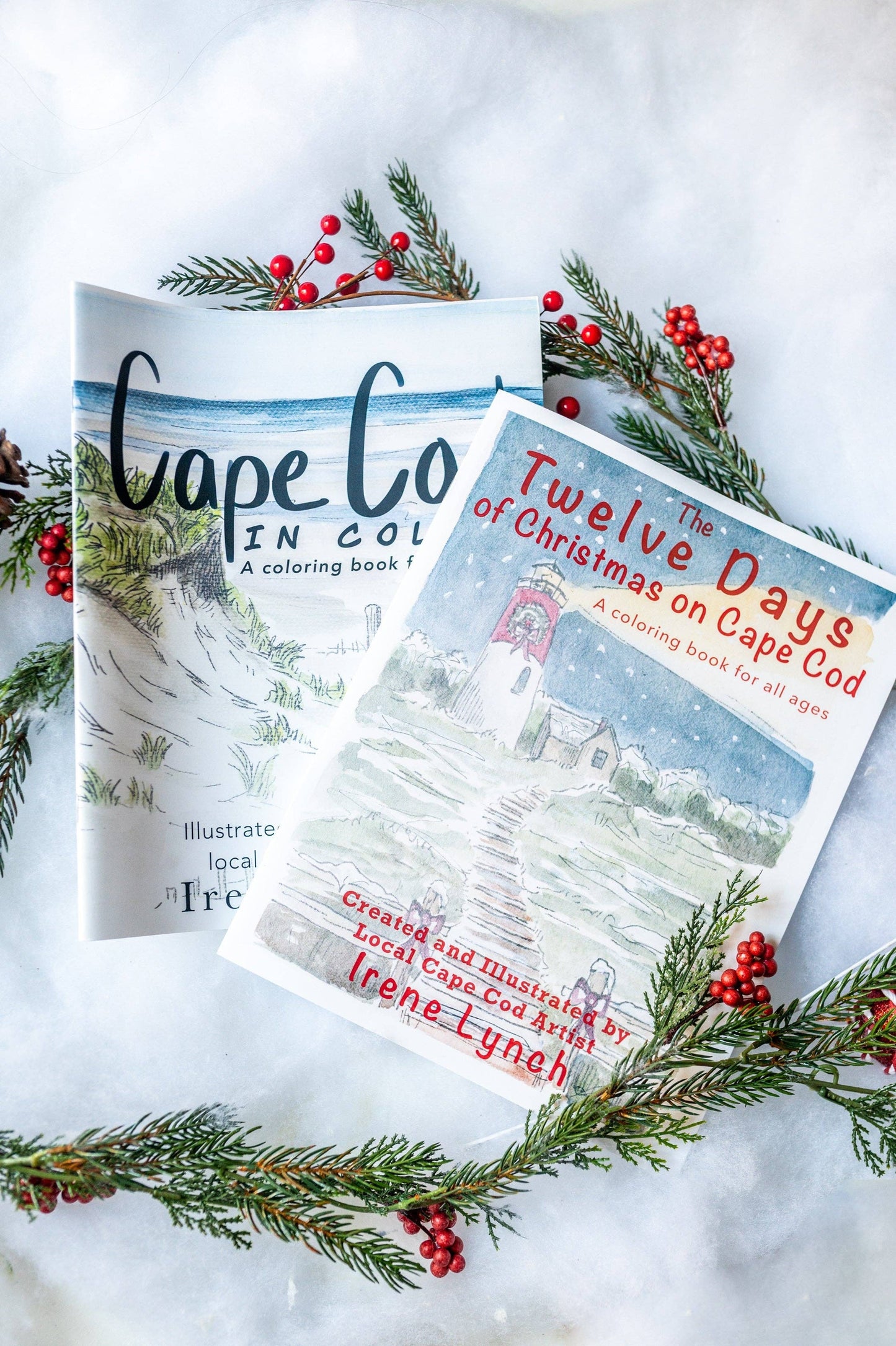 "Christmas on Cape Cod in Color" A Coloring Book For All Ages