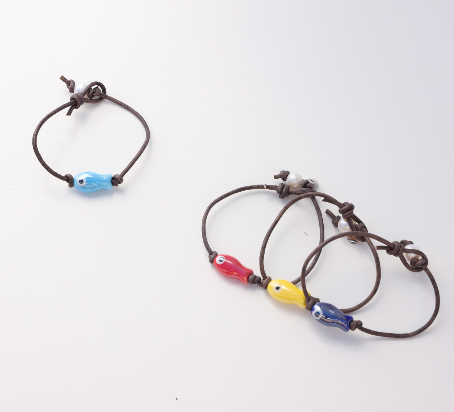 Sardine Fish Bracelet: Navy Blue / 7.5"