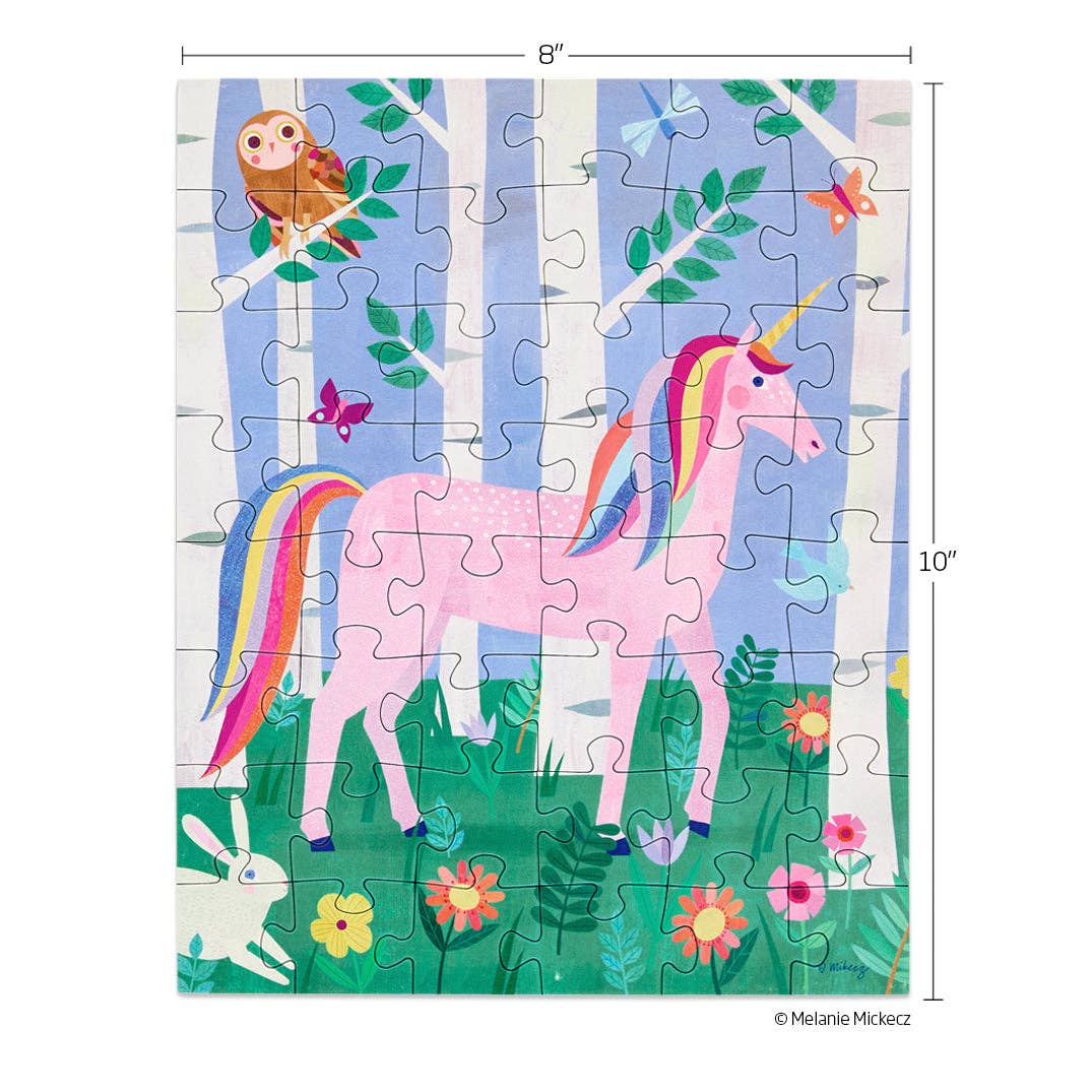 Unicorn Forest 48 Piece Puzzle Snax