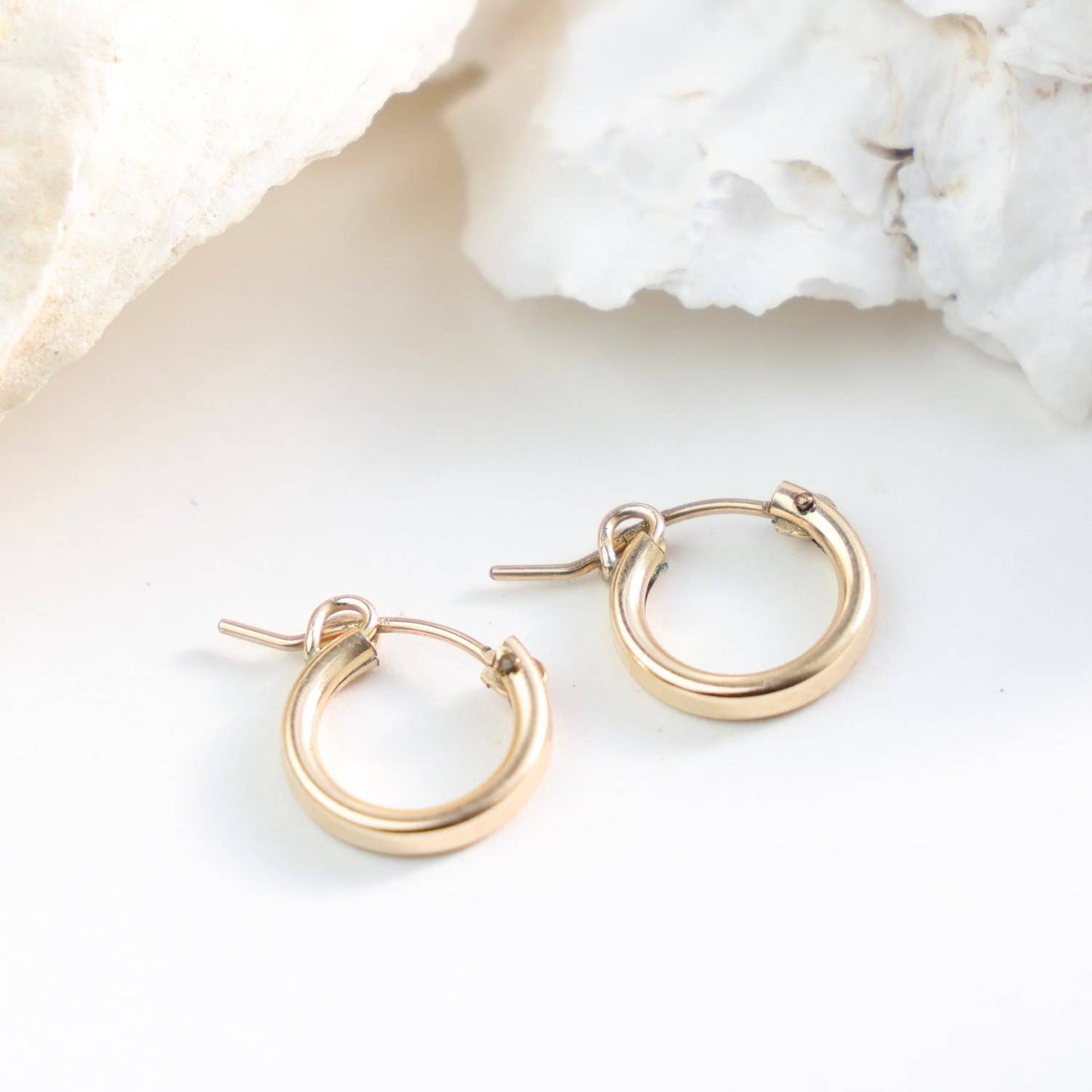 Gold Honey Hoops water resistant : 13mm