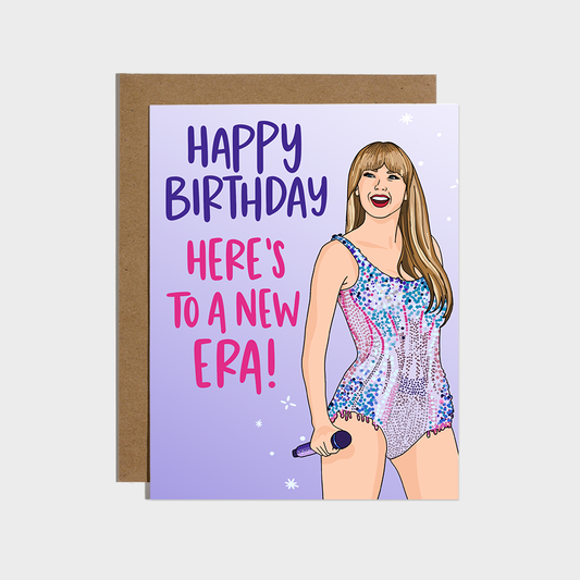 Here's To A New Era Birthday Card