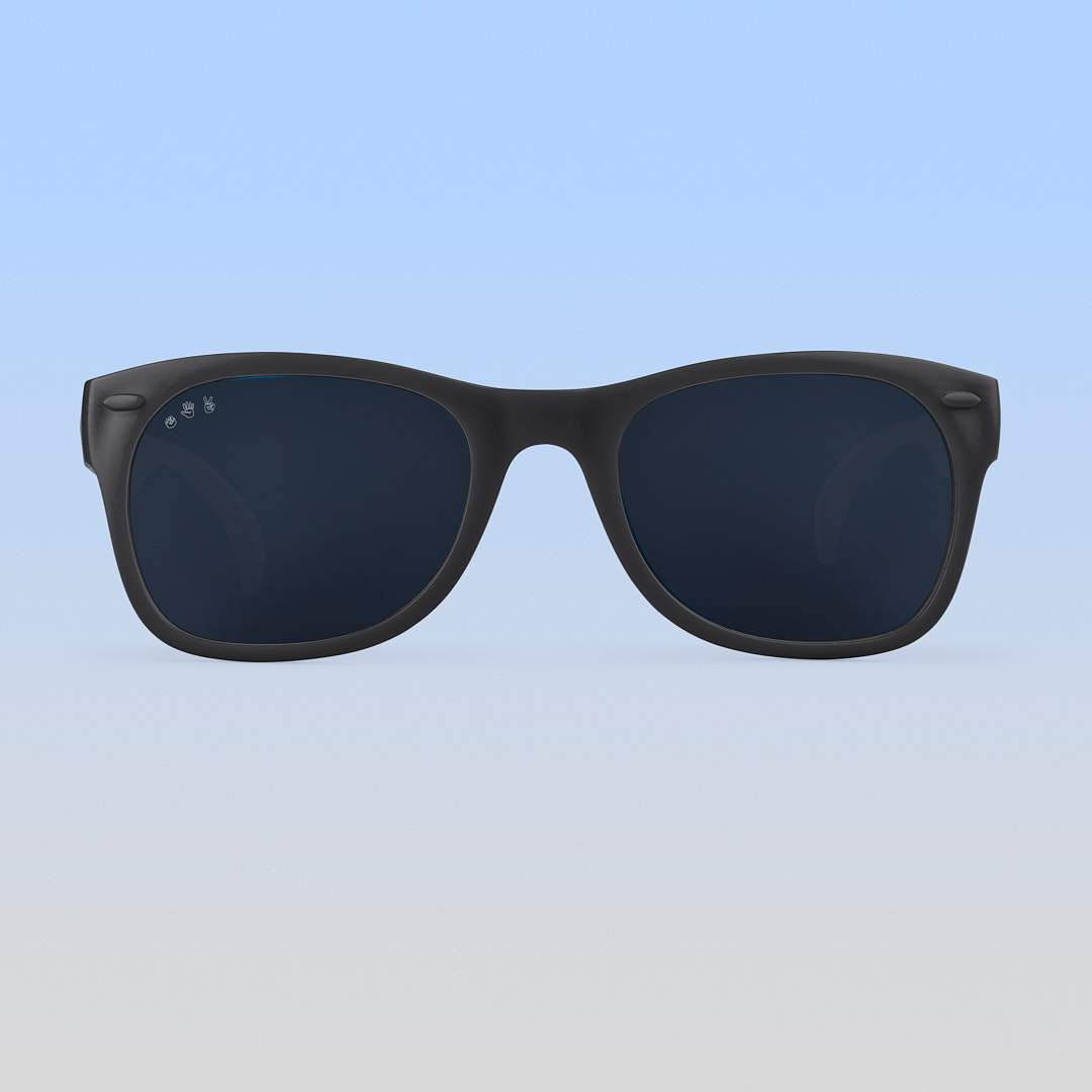 Black Sunglasses: Grey Polarized Lens / Toddler (Ages 2-4)
