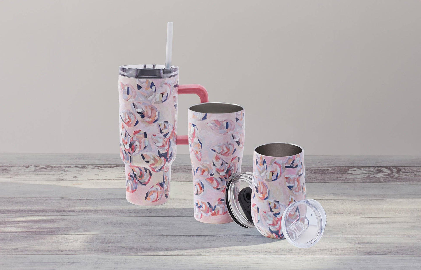 40oz Tumbler - Peach Gems: Default Title