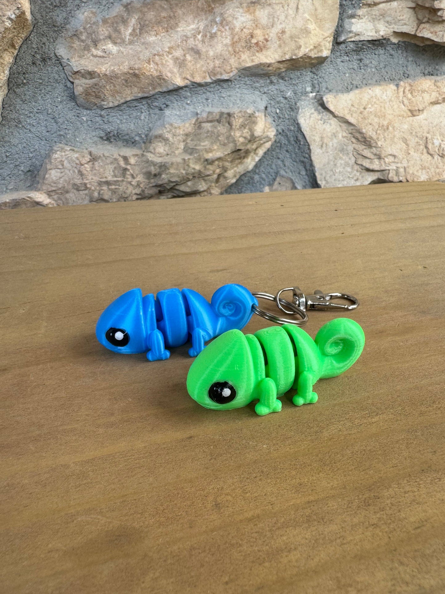 Chameleon Keychain & Toy: Toy