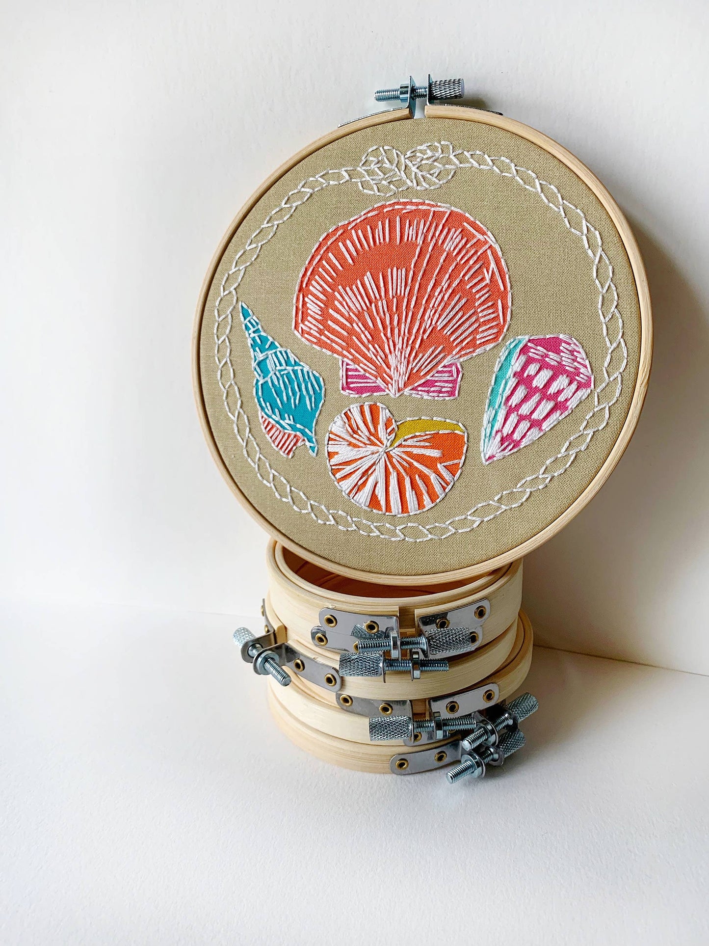 Shells Embroidery Kit