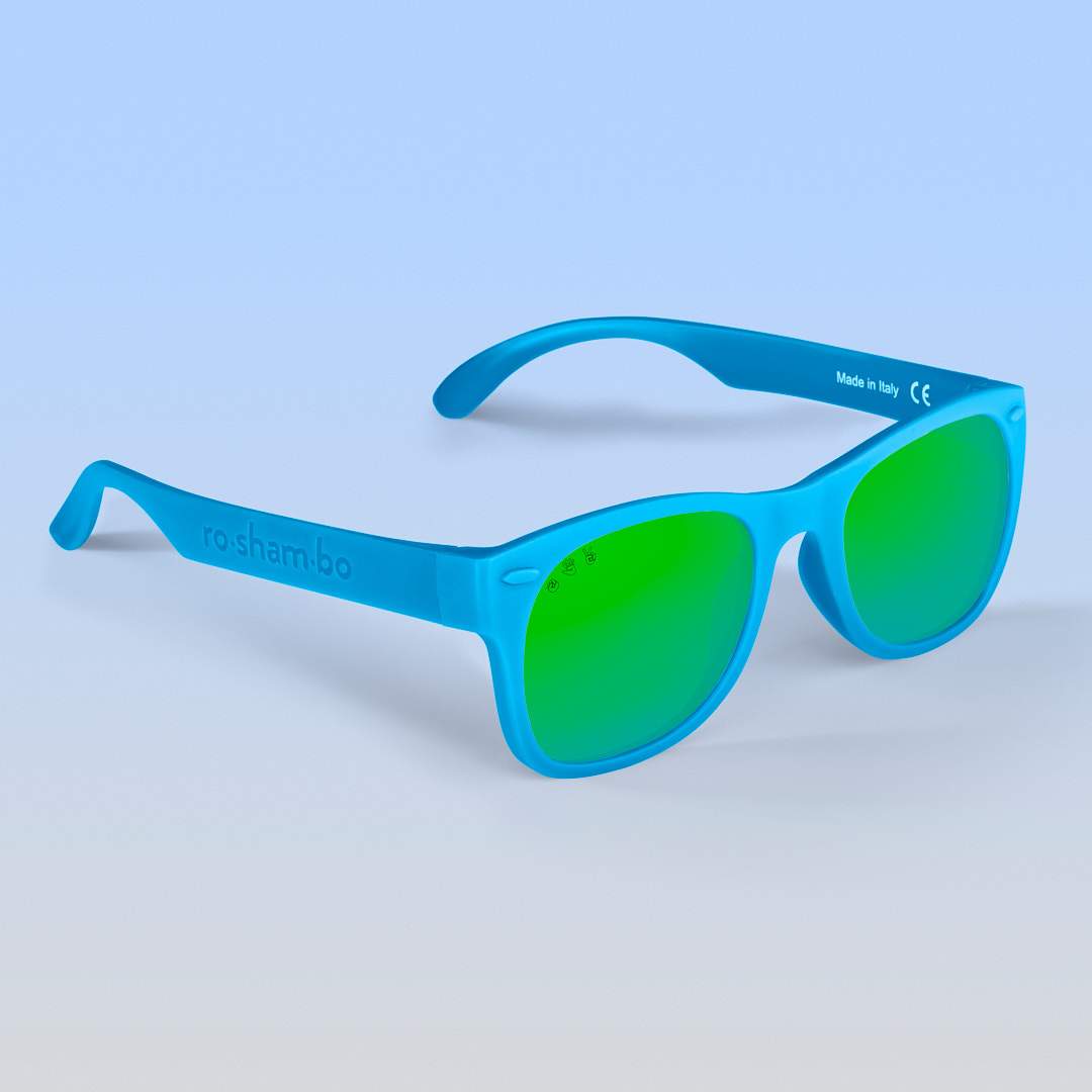Blue Sunglasses: Grey Polarized Lens / Baby (Ages 0-2)