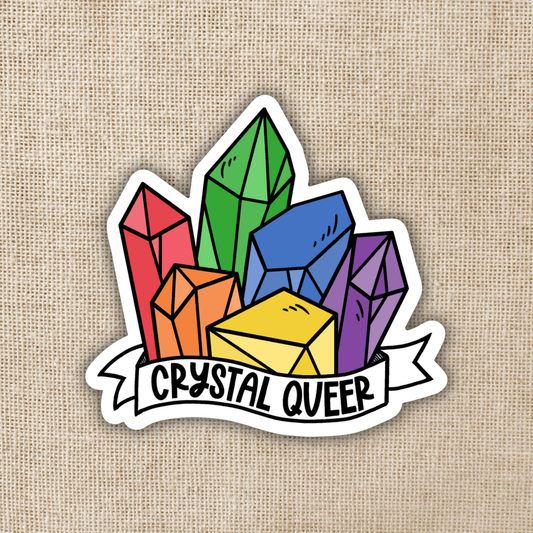 Crystal Queer Sticker